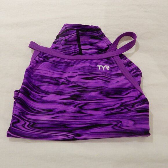 Girl's (10-12 Yrs Old) New Vitric Diamondfit One Piece Swim Suit - Picture 3 of 5